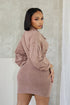 Natasha Mineral Washed Corset Mini Dress